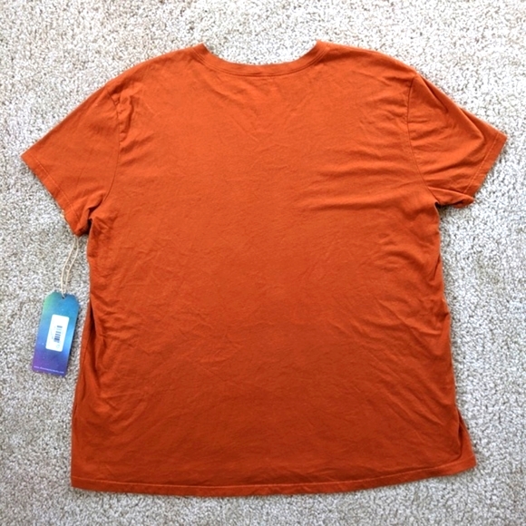 NEW Living My Best Life T-Shirt Burnt Orange - Picture 3 of 10